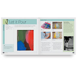 Paint Lab - Spread of Lab 2 on Pouring Techniques
