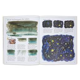 The Usborne Book of Art Skills, techniques for skies