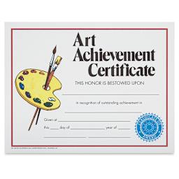 Achievement Award - Front view of Award
