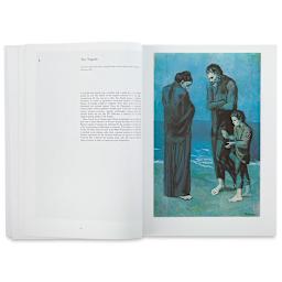 The Colour Library: Picasso - pages 40-41 showing copy and artwork