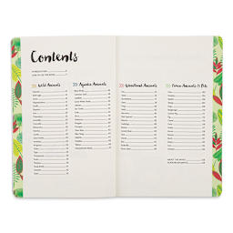 Ten-Step Drawing: Animals - Spread showing Table of Contents
