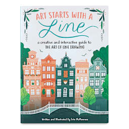 Art Starts with a Line - Front cover of book