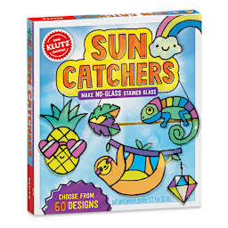 Klutz Sun Catchers - Angled view of front of package