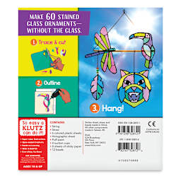 Klutz Sun Catchers - Back of package shown