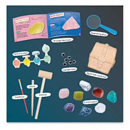 Klutz Jr My First Rock & Gem Collection (kit contents)