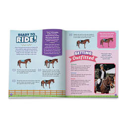 Klutz Wild About Horses Kit (page in book)