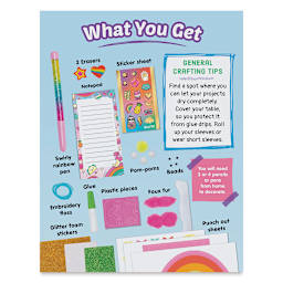Klutz Create Your Own Desk Set (kit contents)