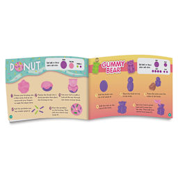 Klutz Clay Charm Bracelets - Super Sweet (book page)