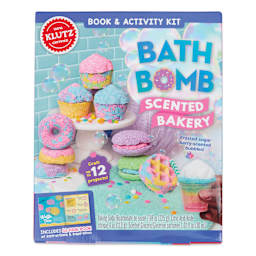 Klutz Bath Bomb Scented Bakery Kit, front of packaging