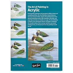 The Art of Painting in Acrylic - Back Cover of Book