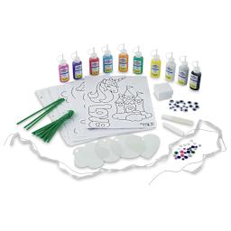 Sparkling 3D Wonder Paint Kit - Components of Kit shown
