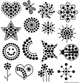 Hide & Seek Dot-a-Rock Painting Kit 10-Rock Painting Kit