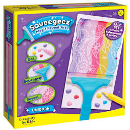 Squeegeez Magic Reveal Art Unicorn