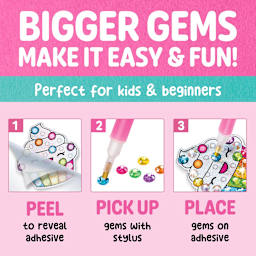 Big Gem Diamond Painting Stickers Kit