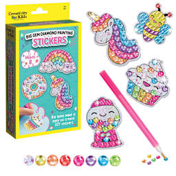 Big Gem Diamond Painting Stickers Kit