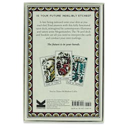 Tattoo Tarot Cards (back of packaging)