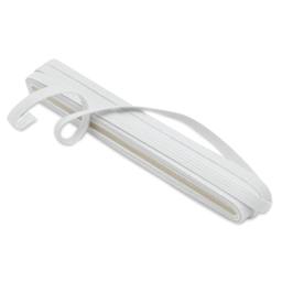Dritz Braided Elastic - White, 1/4" X 8 yds