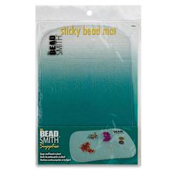 Beadsmith Sticky Bead Mat - Front of package of Clear Mat
