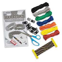 Creativity for Kids Paracord Kits - Components of Wristband package