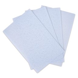 John Bead GoodFelt Beading Foundation - White, 4 sheets, 5" x 8" out of packaging