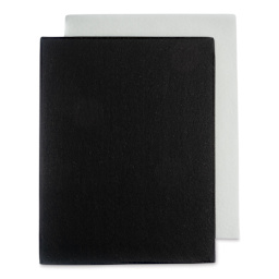 John Bead GoodFelt Beading Foundation - Top view of Black and White Foundation sheets
