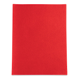 John Bead GoodFelt Beading Foundation - Top view of Red Foundation sheet