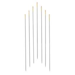 Beading Needles - Seven Size 11 Needles shown upright