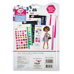 Fashion Angels Crayola Creations Sticker Lookbook