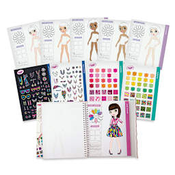 Fashion Angels Crayola Creations Sticker Lookbook