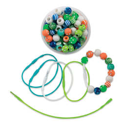 Pepperell Silkies Bead Set - Components of Coastal Crush Tin