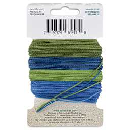Beadsmith Knot-It Waxed Brazilian Cord - Hang Loose, back of the packaging