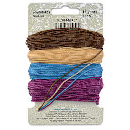 Beadsmith Knot-It Waxed Brazilian Cord - Adventure's Calling, back of the packaging
