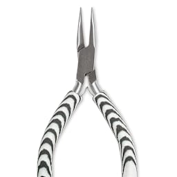 Beadsmith Zebra Bent Chain Nose Pliers