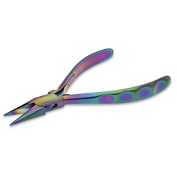 Beadsmith Chroma Chain Nose Pliers, Side view.