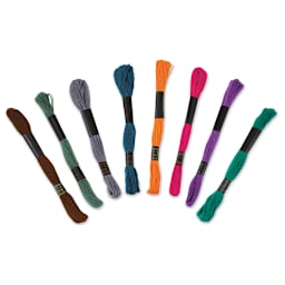 Needle Crafters Embroidery Floss Packs - Glamour (Out of packaging)