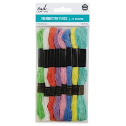 Needle Crafters Embroidery Floss Packs - Pastels (In packaging)