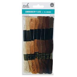 Needle Crafters Embroidery Floss Packs - Natural (In packaging)