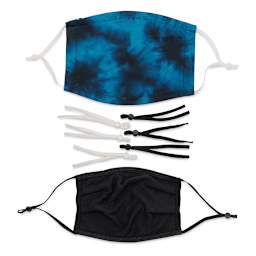 Spandex Cord With Lock, Assorted, 10 mm Bead, Package of 12, Shown On Facemasks