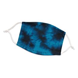 Spandex Cord With Lock, White, 10 mm Bead, Package of 12, Shown On Facemask