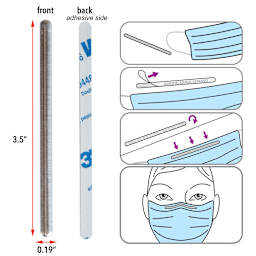 Aluminium Strips With Adhesive, Explanation Of Use Diagram