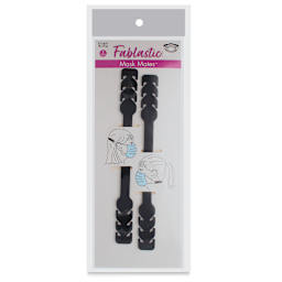 Mask Extender, Black, Package of 2, Front