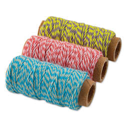 Hemptique Bakers Twine - Hula Hoop, Pkg of 3 (Out of packaging)