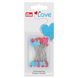 Prym Love Flat Head Pins (Inside of packaging)