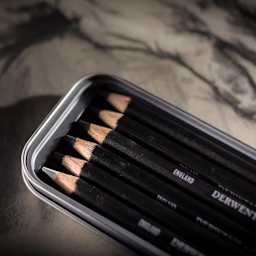 Charcoal Pencil Sets 6-Pencil Set  - Tin Box