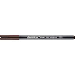 Edding 1300 Fiber Pen Dark Brown