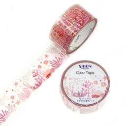 Saien Clear Tape, Coral