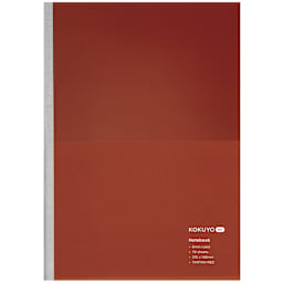 KOKUYO A5 Notebook, 70 Sheets, Tartan Red, 5.83" x 8.27", Ruled