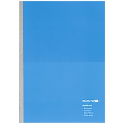 KOKUYO A5 Notebook, 70 Sheets, Pool Blue, 5.83" x 8.27", Ruled