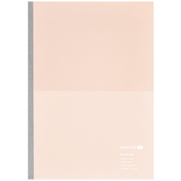 KOKUYO A5 Notebook, 70 Sheets, Bright Sand, 5.83" x 8.27", Ruled