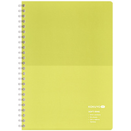 KOKUYO A5 Notebook, 50 Sheets, Tennis, 5.83" x 8.27", Grid